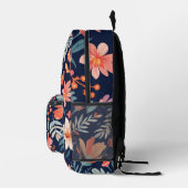 Boho Garden Whimsy - Floral Pattern Backpack Bedruckter Rucksack (Rechts)
