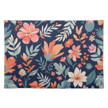 Boho Garden Whimsy - Tropical Floral Cloema