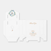 Boho Garland Favor Box Boy Geschenkschachtel (Ungefaltet)