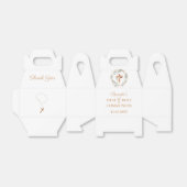 Boho Garland Favor Box Geschenkschachtel (Ungefaltet)