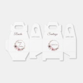 Boho Gastgeschenk Hochzeit Boxes Geschenkschachtel (Ungefaltet)