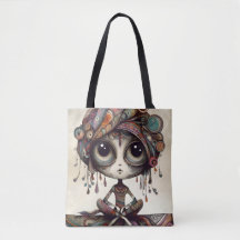 "Boho Gaze" Tote Tasche von DAKimage