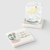 BOHO Gebet Stone Untersetzer (Seitenansicht)