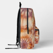 Boho Gefärbte Krawatte Backpack Bedruckter Rucksack (Links)