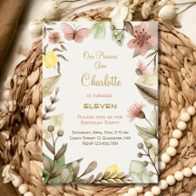 Boho Gems Vintage Kristalle Aquarell Geburtstag