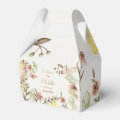 Boho Gems Vintage Kristalle Aquarell Geburtstag Geschenkschachtel (Rückseite)