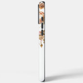 Boho Gemstone Fall Leaf Native American iPhone Case-Mate iPhone Hülle (Rückseite / Links)