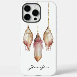 Boho Gemstone Native American iPhone 16 Pro Max Hülle