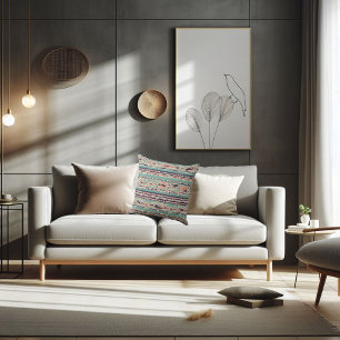 Boho gemustert kissen