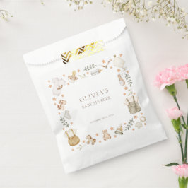 Boho Gender Neutral Vintag Baby Clothes Dusche Geschenktütchen