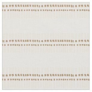 Boho geo einfache Linien beige weiß rustikal Stoff