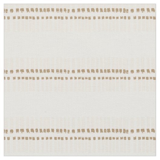 Boho geo einfache Linien beige weiß rustikal Stoff (Nahaufnahme)