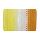 Boho Geometric Abstrakt Maverique Pride Flag Badematte (Vorderseite)
