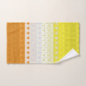 Boho Geometric Abstrakt Maverique Pride Flag Badhandtuch Set (Handtuch)