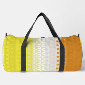 Boho Geometric Abstrakt Maverique Pride Flag Duffle Bag (Vorderseite)
