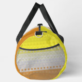 Boho Geometric Abstrakt Maverique Pride Flag Duffle Bag (Rechts)