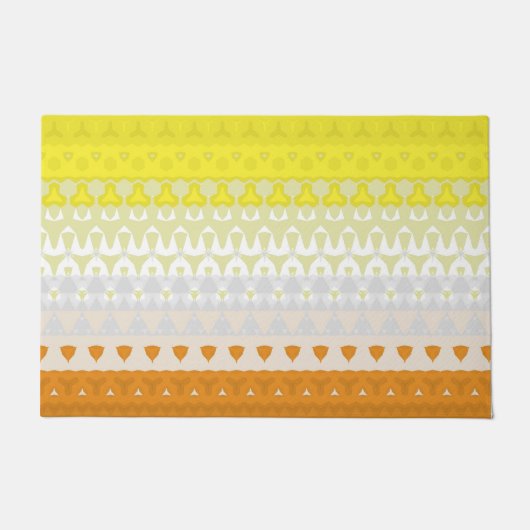 Boho Geometric Abstrakt Maverique Pride Flag Fußmatte (Vorderseite)