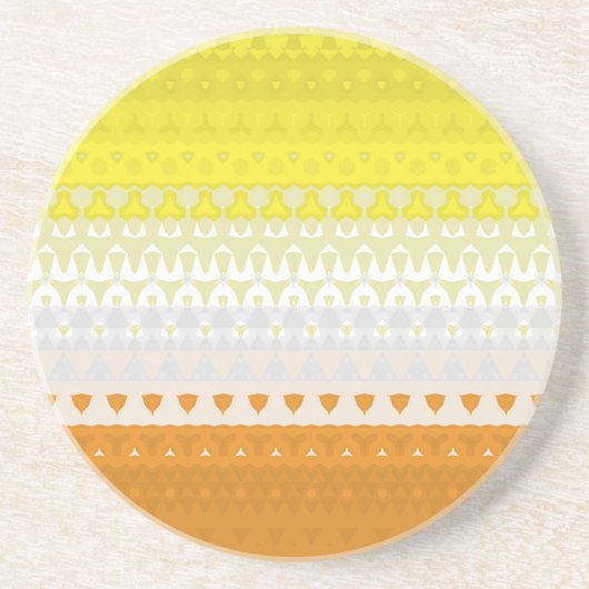 Boho Geometric Abstrakt Maverique Pride Flag Getränkeuntersetzer (Vorne)