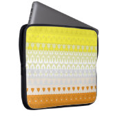 Boho Geometric Abstrakt Maverique Pride Flag Laptopschutzhülle (Vorne Rechts)