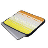Boho Geometric Abstrakt Maverique Pride Flag Laptopschutzhülle (Vorne Knopf)