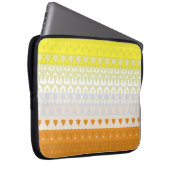 Boho Geometric Abstrakt Maverique Pride Flag Laptopschutzhülle (Vorne Rechts)