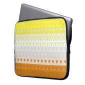 Boho Geometric Abstrakt Maverique Pride Flag Laptopschutzhülle (Vorderseite Links)