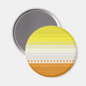 Boho Geometric Abstrakt Maverique Pride Flag Magnet (Vorderseite/Rückseite)