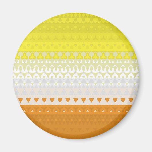 Boho Geometric Abstrakt Maverique Pride Flag Magnet (Vorne)