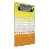 Boho Geometric Abstrakt Maverique Pride Flag Mini Klemmbrett (Schrägansicht)
