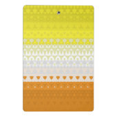 Boho Geometric Abstrakt Maverique Pride Flag Mini Klemmbrett (Rückseite)