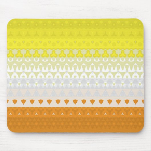 Boho Geometric Abstrakt Maverique Pride Flag Mousepad (Vorne)