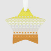 Boho Geometric Abstrakt Maverique Pride Flag Ornament (Vorderseite)
