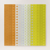 Boho Geometric Abstrakt Maverique Pride Flag Puzzle (Horizontal)