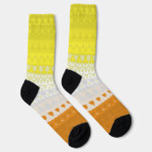 Boho Geometric Abstrakt Maverique Pride Flag Socken (Rechts)