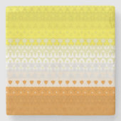 Boho Geometric Abstrakt Maverique Pride Flag Steinuntersetzer (Vorderseite)
