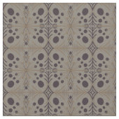 Boho Geometric Arrow Gray Pattern Stoff (Nahaufnahme)