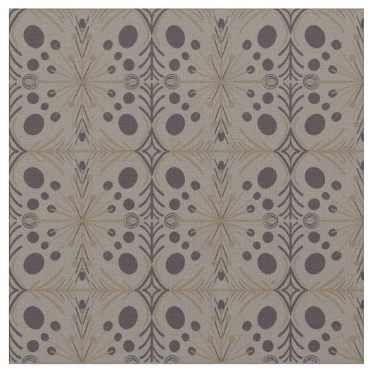 Boho Geometric Arrow Gray Pattern Stoff (Nahaufnahme)