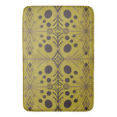 Boho Geometric Arrow Green Pattern Badematte (Vorderseite Vertikal)