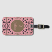 Boho Geometric Arrow Personalisiert Gepäckanhänger (Vorderseite (Horizontal))
