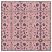 Boho Geometric Arrow Pink Pattern Stoff (Nahaufnahme)