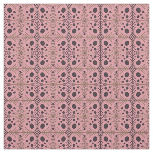 Boho Geometric Arrow Pink Pattern Stoff (Muster)