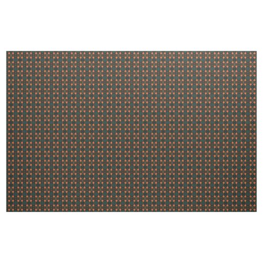 Boho Geometric Diamond Black Pattern Stoff (Yard (91,4 cm))