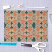 Boho Geometric Diamond Pastel Pattern Seidenpapier (Handwerk)