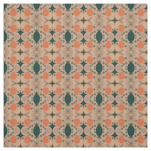 Boho Geometric Diamond Pastel Pattern Stoff (Muster)