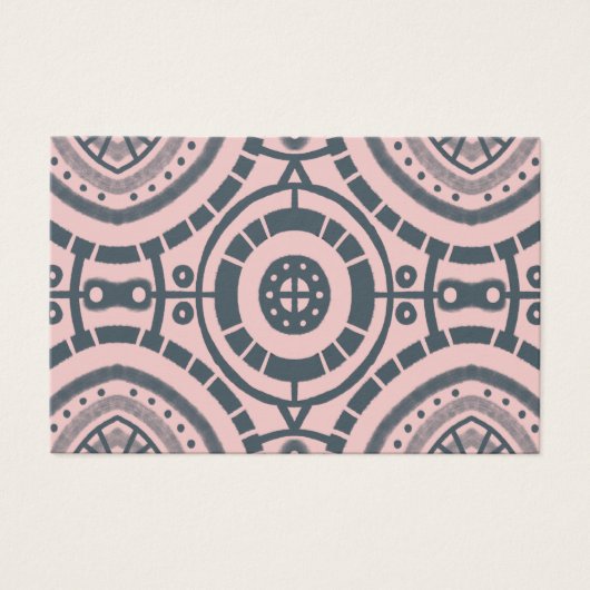 Boho Geometric Earring Necklace Juwelier Display (Vorderseite)