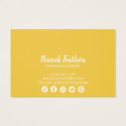 Boho Geometric Earring Necklace Juwelier Display (Rückseite)