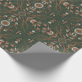 Boho Geometric Folk Art Geschenkpapier (Ecke)
