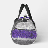 Boho Geometric Mod Retro Greygender Prix Flag Duffle Bag (Rechts)