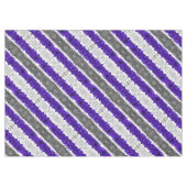 Boho Geometric Mod Retro Greygender Prix Flag Tischdecke (Vorderseite (Horizontal))