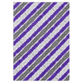 Boho Geometric Mod Retro Greygender Prix Flag Tischdecke (Vorderseite)